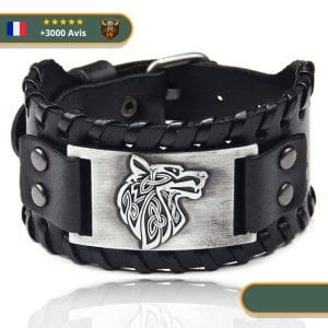 Bracelet Viking <br>Loup Fenrir</br> Viking Shop