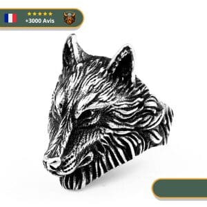 Bague Viking <br>Loup Fenrir</br> Viking Shop