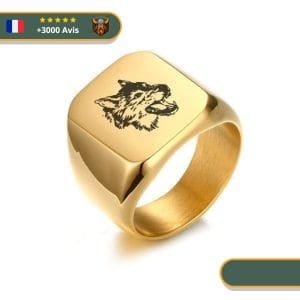 Bague Viking <br>Loup Fenrir</br> Viking Shop