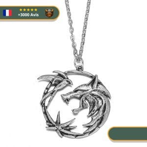 Collier Viking Loup Fenrir