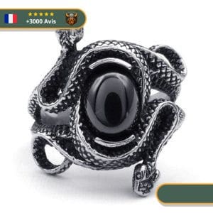 Bague Viking <br>Serpent de Midgard</br> Viking Shop
