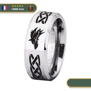 Bague Viking <br>Loup Fenrir</br> Viking Shop