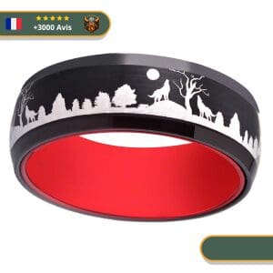 Bague Viking <br>Loup Fenrir</br> Viking Shop