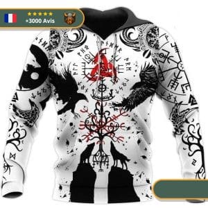 Sweat-shirt Viking <br>Fenrir & Hugin</br> Viking Shop
