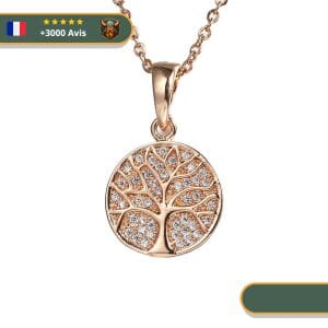 Collier Viking Arbre De Vie