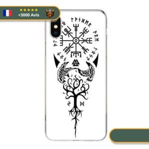 Coque Viking <br> Vegvisir & Yggdrasil</br> Viking Shop