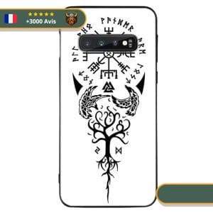 Coque Viking Vegvisir & Yggdrasil