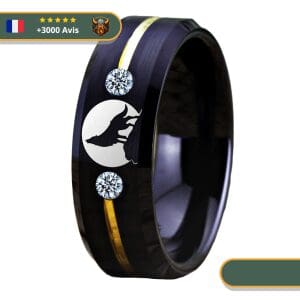 Bague Viking <br>Loup Fenrir</br> Viking Shop