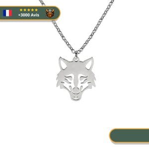 Collier Viking Loup Fenrir