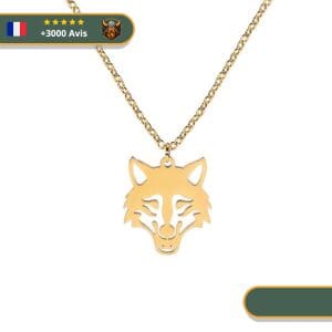 Collier Viking Loup Fenrir
