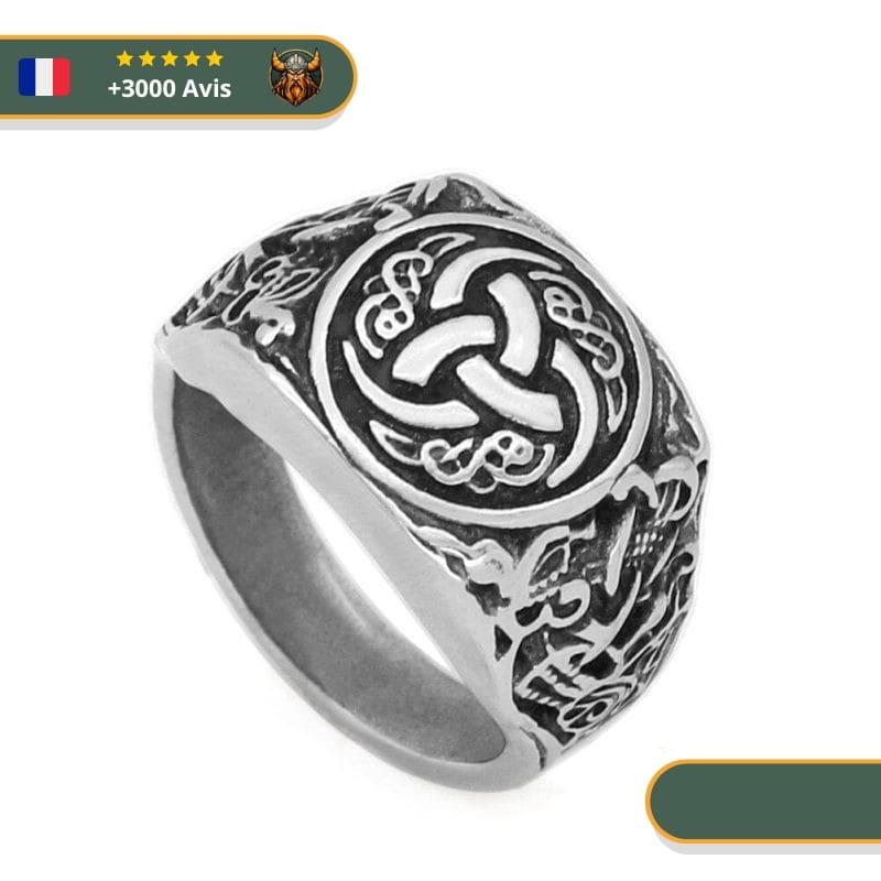 Bague Viking Cornes D'Odin Viking Shop