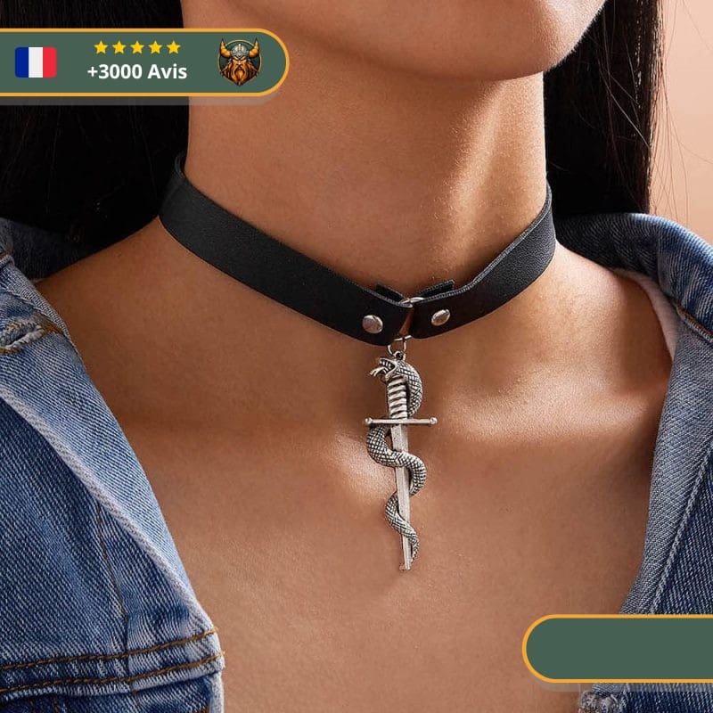 Collier Viking Serpent Jormungand – Image 2