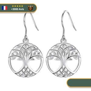 Boucles d'Oreilles Arbre De Vie