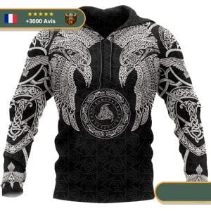 Sweat-shirt Viking <br>Hugin & Munin</br> Viking Shop