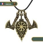 Collier Viking Bouclier Viking Shop