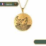 Collier Viking Loup Fenrir