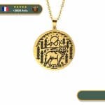 Collier Viking Loup Fenrir