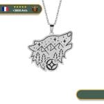 Collier Viking Loup Fenrir