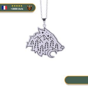 Collier Viking <br>Loup Fenrir</br> Viking Shop