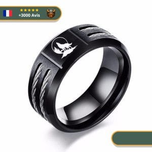 Bague Viking <br>Loup Fenrir</br> Viking Shop