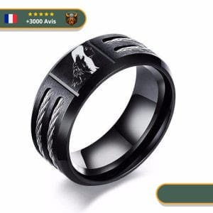 Bague Viking <br>Loup Fenrir</br> Viking Shop
