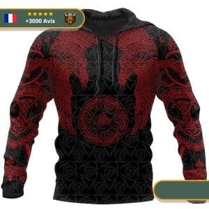 Sweat-shirt viking Hugin & Munin