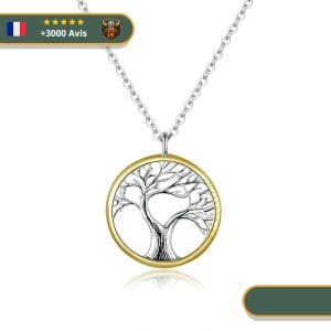 Collier Viking Arbre De Vie