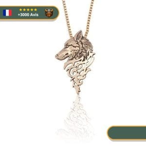 Collier Viking <br>Loup Fenrir</br> Viking Shop