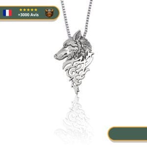 Collier Viking <br>Loup Fenrir</br> Viking Shop