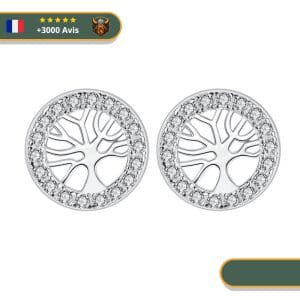 Boucles d'Oreilles Arbre De Vie