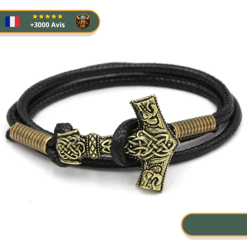 Bracelet Viking Mjolnir