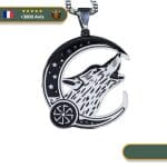 Collier Viking Loup Fenrir