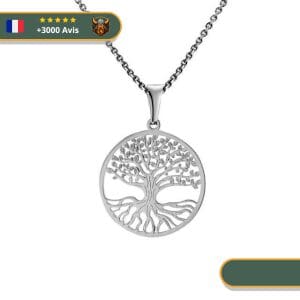 Collier Viking Arbre De Vie