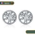 Boucles d'Oreilles Arbre De Vie