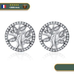 Boucles d'Oreilles Arbre De Vie