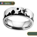 Bague Viking <br>Loup Fenrir</br> Viking Shop