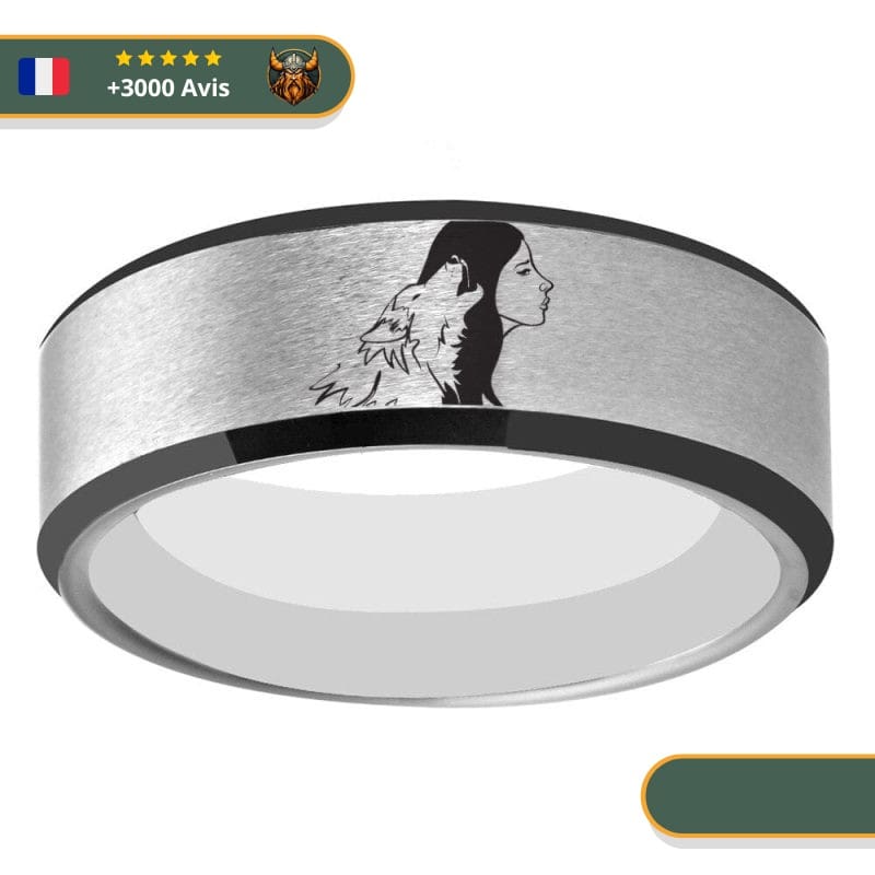 Bague Viking Loup Fenrir Viking Shop