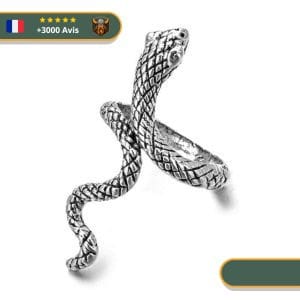 Bague Viking <br>Serpent Jormungand</br> Viking Shop