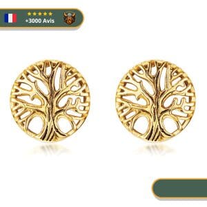 Boucles d'Oreilles Arbre De Vie