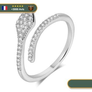 Bague Viking <br>Serpent de Midgard</br> Viking Shop
