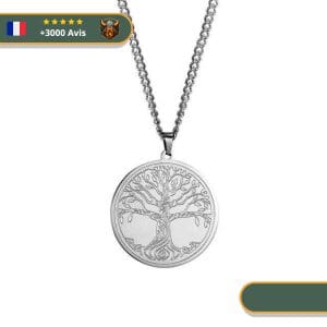 Collier Viking Arbre De Vie