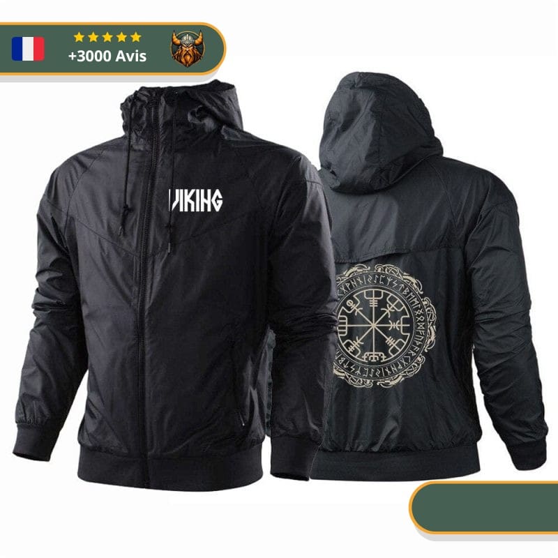 Veste Coupe-Vent Viking Vegvisir Viking Shop