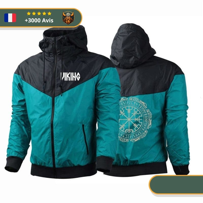 Veste Coupe-Vent Viking Vegvisir Viking Shop