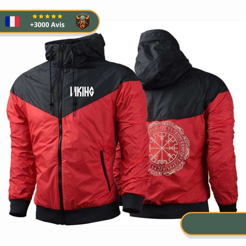 Veste Coupe-Vent Viking Vegvisir Viking Shop