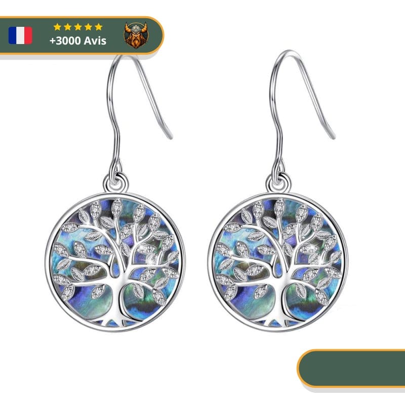 Boucles d'Oreilles Arbre De Vie