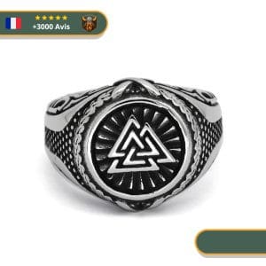 Bague Viking <br>Bague Valknut</br> Viking Shop