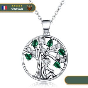 Collier Viking Arbre De Vie