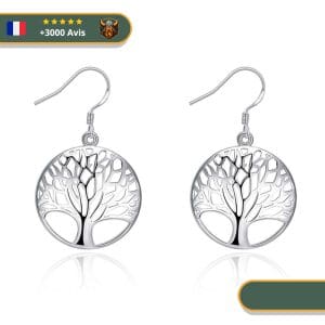Boucles d'Oreilles Arbre De Vie