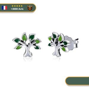 Boucles d'Oreilles Arbre De Vie