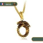 Collier Viking <br>Serpent Jormungand</br> Viking Shop